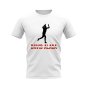 David Alaba Austria Silhouette T-shirt (White)