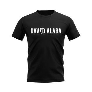 David Alaba Silhouette T-shirt (Black)