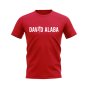 David Alaba Silhouette T-shirt (Red)