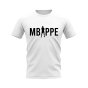 Kylian Mbappe Silhouette T-shirt (White)