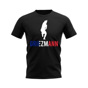 Antoine Griezmann France Silhouette T-shirt (Black)