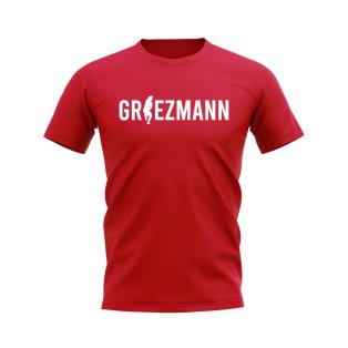 Antoine Griezmann Silhouette T-shirt (Red)