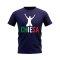 Federico Chiesa Italy Silhouette T-shirt (Navy)