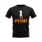 Pedri Spain Silhouette T-shirt (Black)