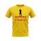 Pedri Spain Silhouette T-shirt (Yellow)