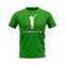 Dominik Szoboszlai Hungary Silhouette T-shirt (Green)