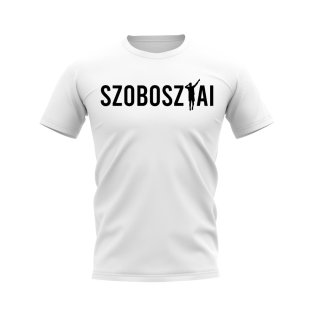 Dominik Szoboszlai Silhouette T-shirt (White)