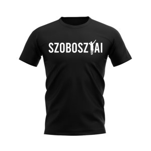 Dominik Szoboszlai Silhouette T-shirt (Black)