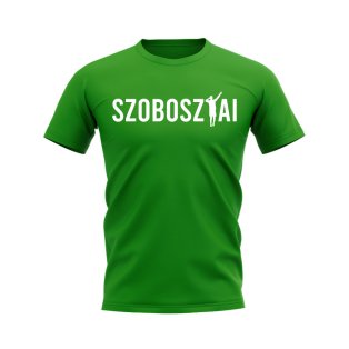 Dominik Szoboszlai Silhouette T-shirt (Green)