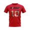 Luka Modric Croatia 10 T-Shirt (Red)