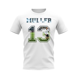 Thomas Muller Germany 13 T-Shirt (White)