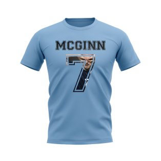 John McGinn Scotland 7 T-Shirt (Sky-Blue)
