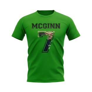 John McGinn Scotland 7 T-Shirt (Green)