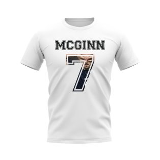 John McGinn Scotland 7 T-Shirt (White)