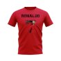 Cristiano Ronaldo Portugal 7 T-Shirt (Red)