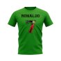Cristiano Ronaldo Portugal 7 T-Shirt (Green)