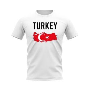 Turkey Map T-shirt (White)
