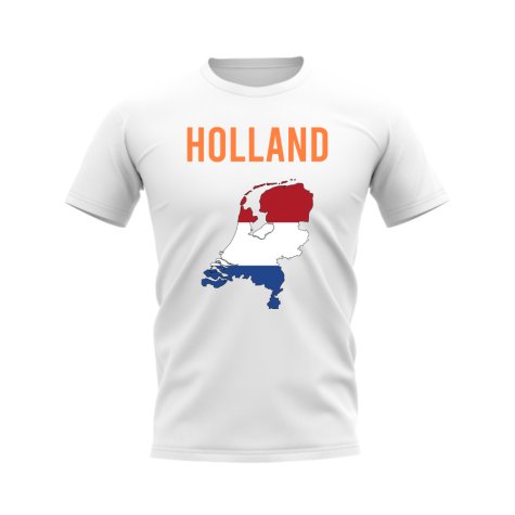 Holland Map T-shirt (White)