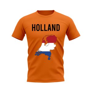 Holland Map T-shirt (Orange)