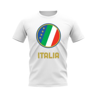 Italia Badge T-shirt (White)