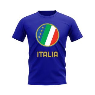 Italia Badge T-shirt (Royal)