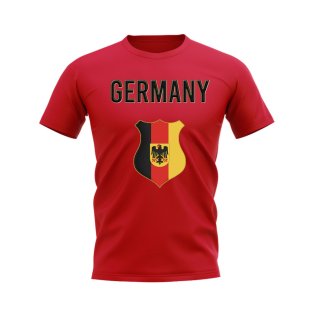 Germany Badge T-shirt (Red)