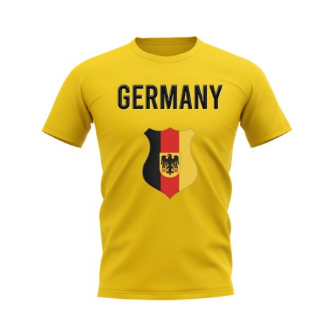 Germany Badge T-shirt (Yellow)