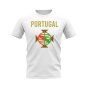 Portugal Badge T-shirt (White)