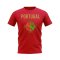 Portugal Badge T-shirt (Red)