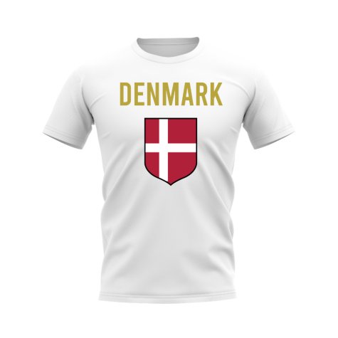 Denmark Badge T-shirt (White)