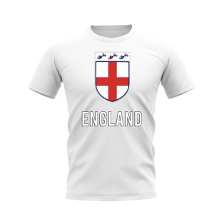 England Badge T-shirt (White)