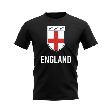 England Badge T-shirt (Black)