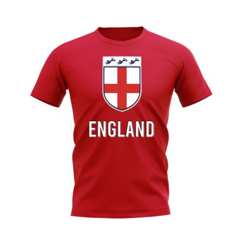 England Badge T-shirt (Red)