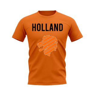 Holland Badge T-shirt (Orange)