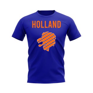Holland Badge T-shirt (Royal)