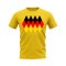 Germany 1994 Retro Pattern T-shirt (Yellow)