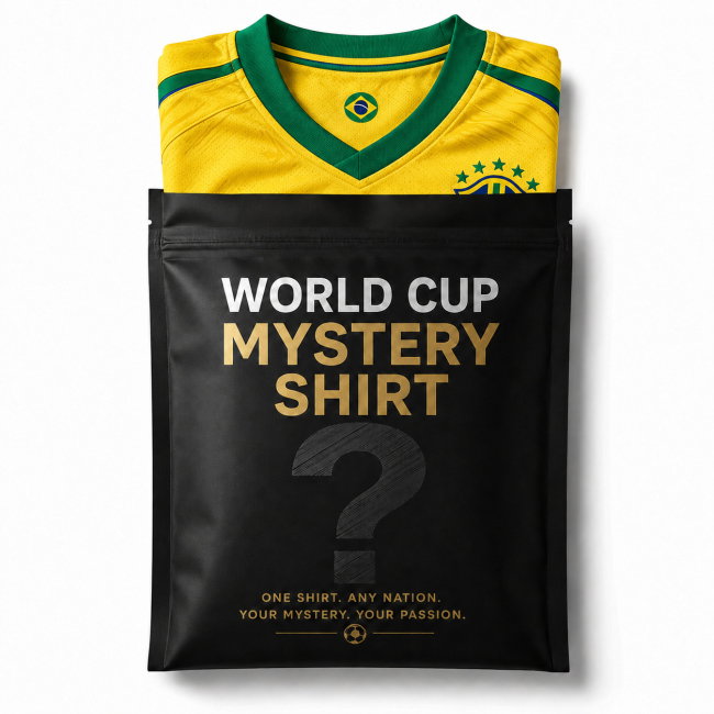 2026 World Cup Mystery Football Shirt (Adults)