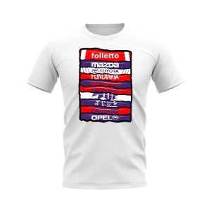 Fiorentina Shirt Sponsor History T-shirt (White)