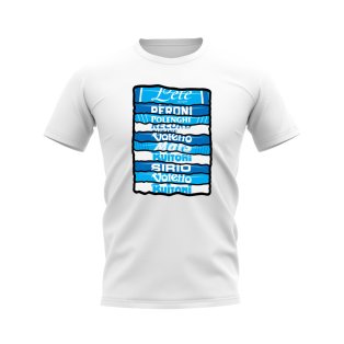 Napoli Shirt Sponsor History T-shirt (White)