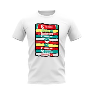 Liverpool Shirt Sponsor History T-shirt (White)