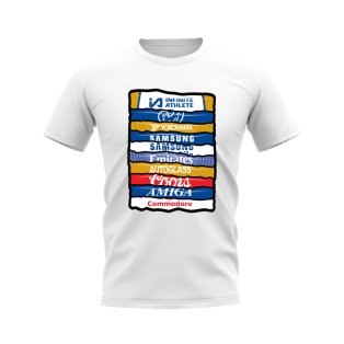 Chelsea Shirt Sponsor History T-shirt (White)