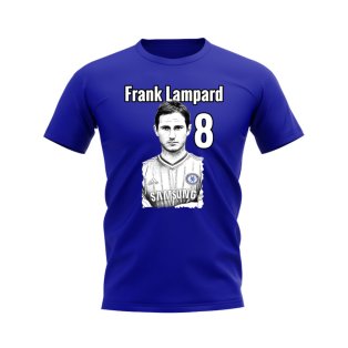 Frank Lampard Chelsea Profile T-Shirt (Royal)