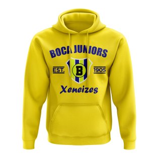 Boca Juniors Established Hoody (Yellow)