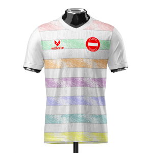 Austria Heritage Football Jersey White (Wolvate Kids Short Sleeve