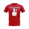 Cristiano Ronaldo Portugal Profile T-Shirt (Red)