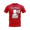 Wayne Rooney Manchester United Profile T-shirt (Red)