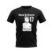 Kevin de Bruyne Manchester City Profile T-shirt (Black)
