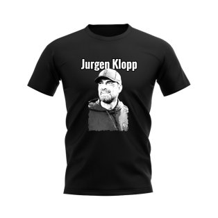 Jurgen Klopp Liverpool Profile T-shirt (Black)