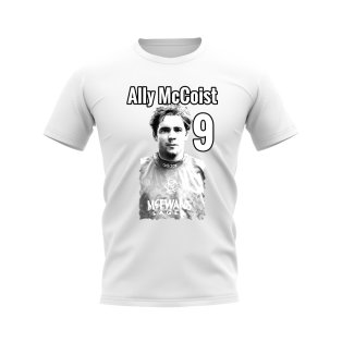 Ally McCoist Rangers Profile T-shirt (White)