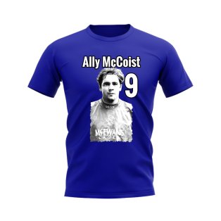 Ally McCoist Rangers Profile T-shirt (Royal)